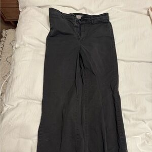 Everlane Black Womens Pants Flare